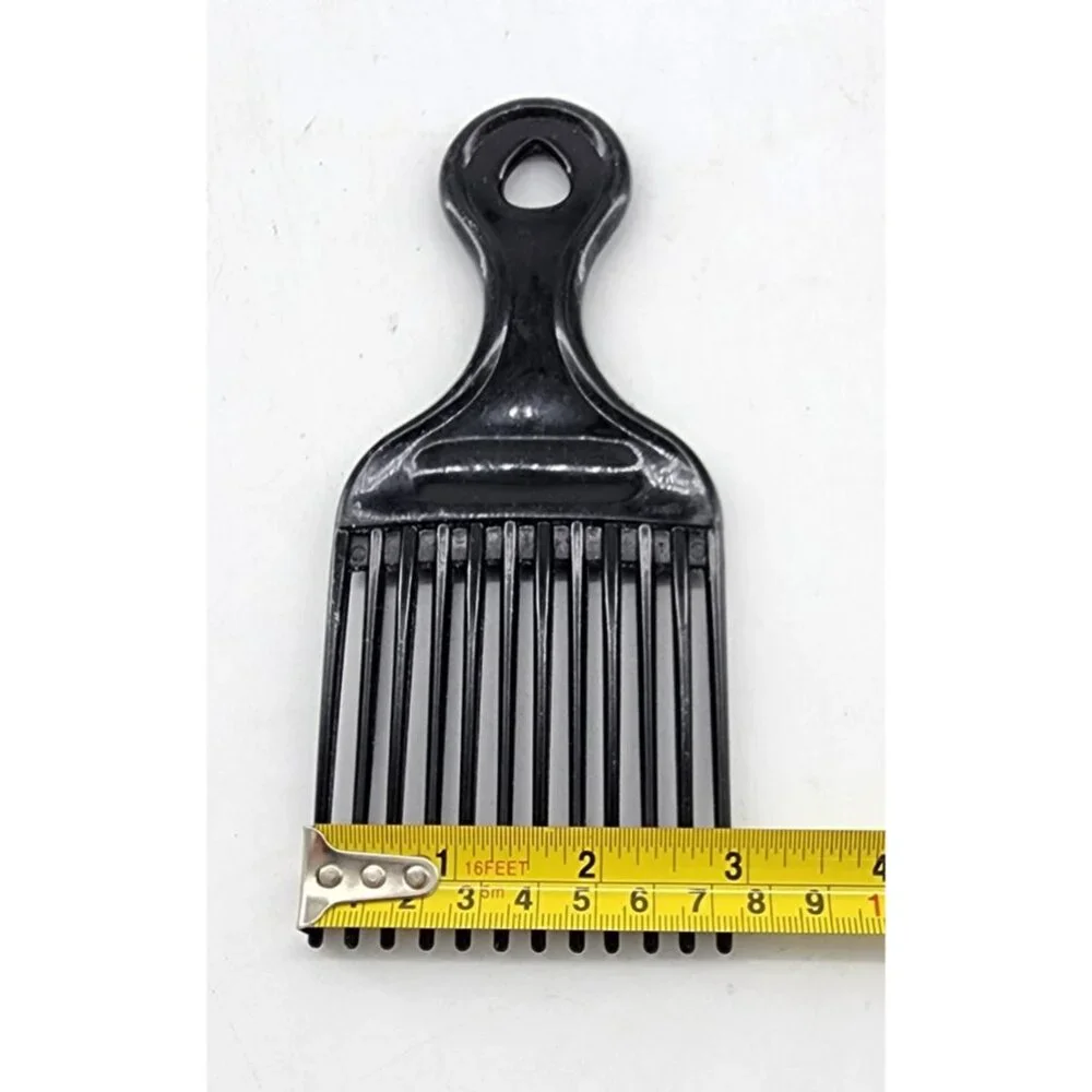Conair‎ Plastic Hair Comb Pick Black 6.5